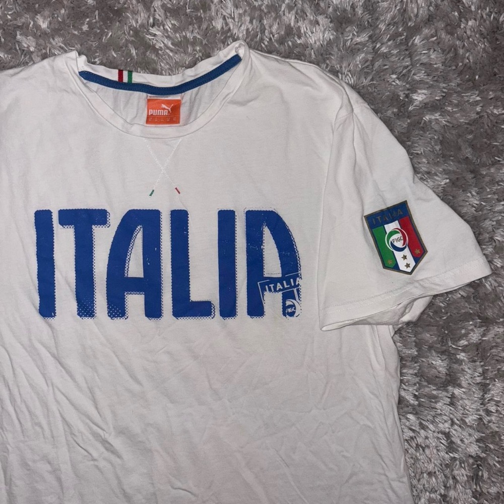 y2k Puma Italia graphic tee